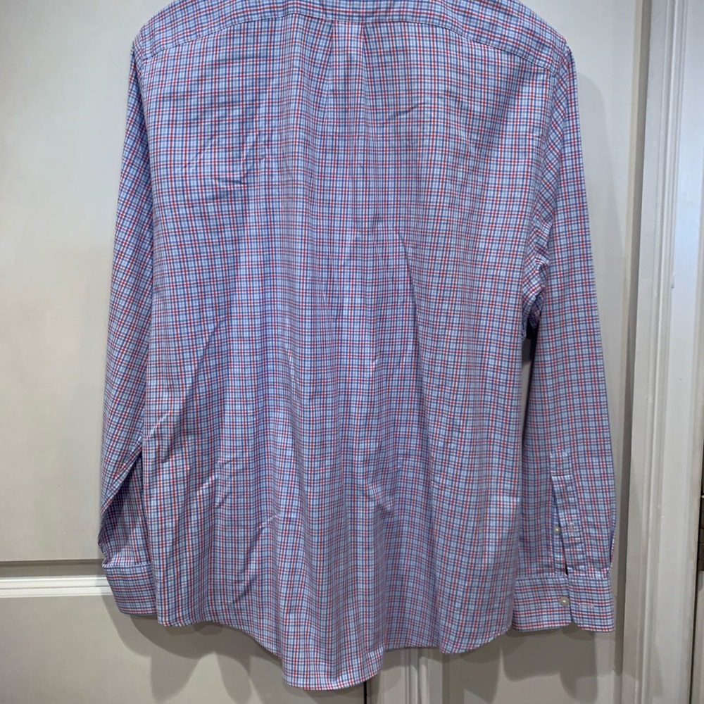 Vineyard Vines Performance Checked Button Down Sh… - image 6